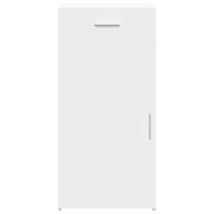 Бюфет, бял, 45x42,5x93 см, инженерно дърво