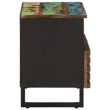 ТВ шкаф, 70x34x46 см, акациево дърво масив