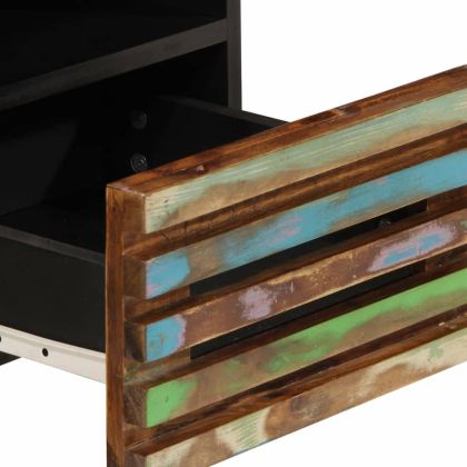 ТВ шкаф, 70x34x46 см, акациево дърво масив