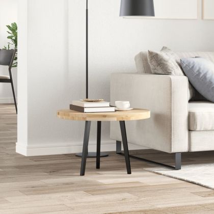 Плот за маса, кръгъл, Ø60x4 см, акациево дърво масив