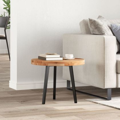 Плот за маса, кръгъл, Ø50x4 см, акациево дърво масив