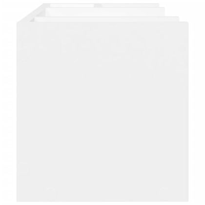 Органайзер за бюро, бетонно сив, 44,5x24x25 см, инженерно дърво