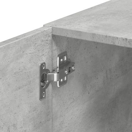 Стенен шкаф, бетонно сив, 40x42,5x40 см, инженерно дърво