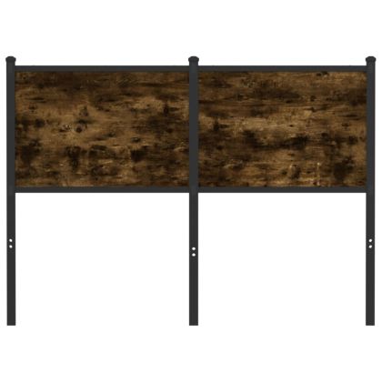 Горна табла, опушен дъб, 120 см, инженерно дърво и стомана