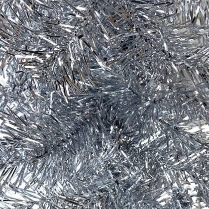 Коледен гирлянд с LED лампички, 20 м, сребрист