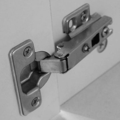 Сгъваема стенна маса, бяла, 100x60 см