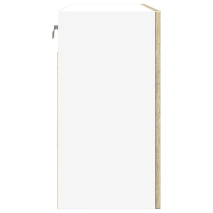 Висящ шкаф "Lyon" дъб сонома 80x31x60 см, инженерно дърво