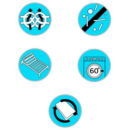 Боксспринг матрак, 160x80x20 см, със средна мекота, плат