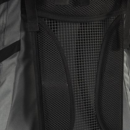 Туристическа раница, сива, 100 л, Оксфорд плат