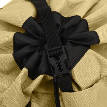 Туристическа раница, каки, 100 л, Оксфорд плат