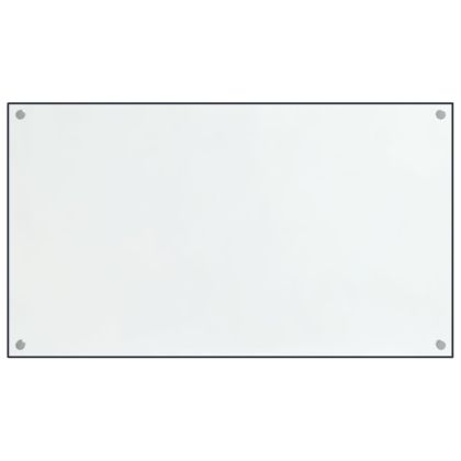 Кухненски гърбове, 2 бр, прозрачен, 70x50 см, закалено стъкло