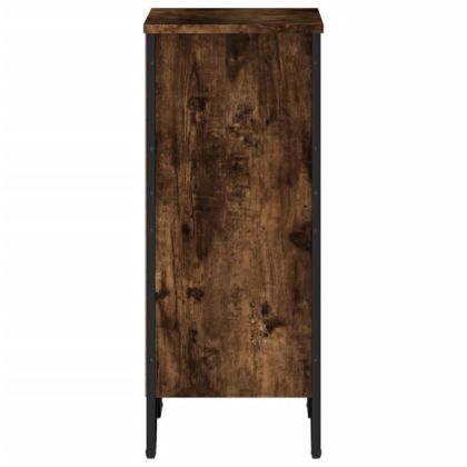 Библиотека, опушен дъб, 50x31x74,5 см, инженерно дърво