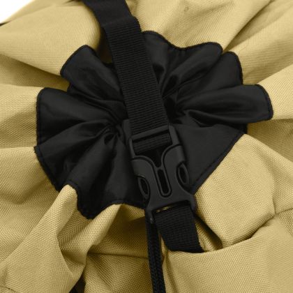 Туристическа раница, каки, 60 л, Оксфорд плат