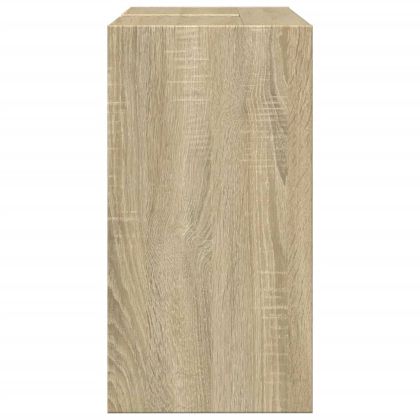 Долен шкаф за мивка, дъб сонома, 63x29x55 см, инженерно дърво