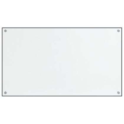 Кухненски гърбове, 2 бр, прозрачен, 70x60 см, закалено стъкло