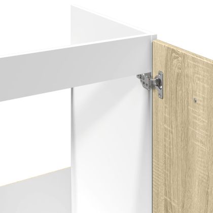 Долен шкаф "Lyon" дъб сонома 80x46x81,5 см, инженерно дърво