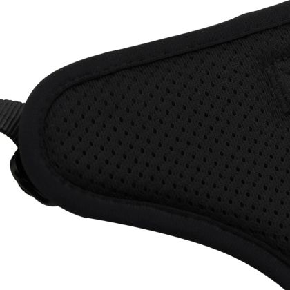 Кучешки нагръдник с отразяващи ивици регулируем розов XL