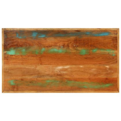 Маса за кафе, 100x55x45 см, масивно регенерирано дърво