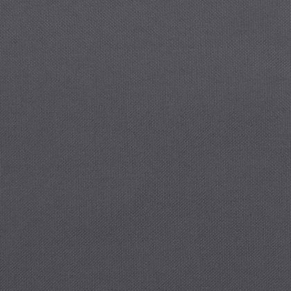 Палетна възглавница, антрацит, 60x61,5x10 см, текстил