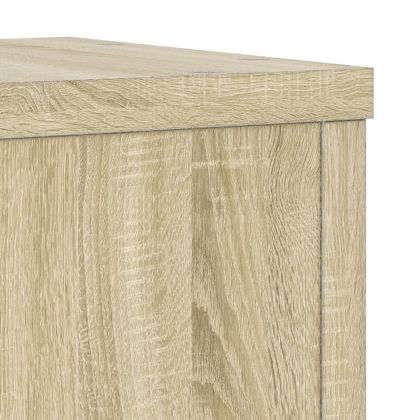 Стойки за растения 2 бр дъб сонома 20x20x30 см инженерно дърво