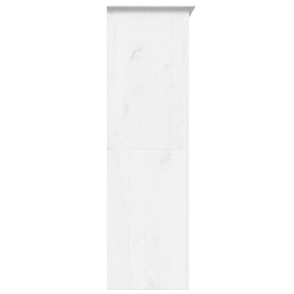 Гардероб BODO, бял, 146x53,5x173 см, бор масив
