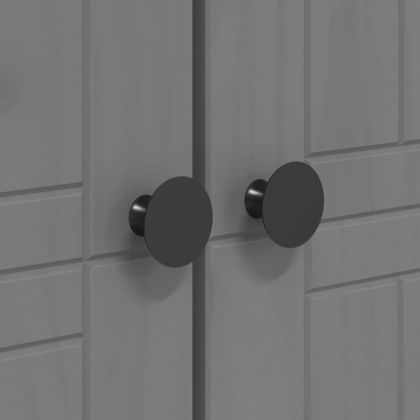 Гардероб BODO, сив, 99x53,5x173 см, бор масив