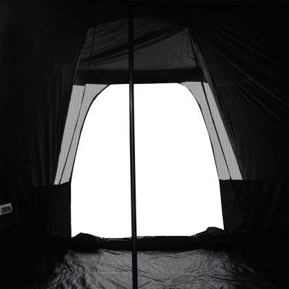 Семейна типи палатка 6 души бял затъмняващ плат водоустойчив