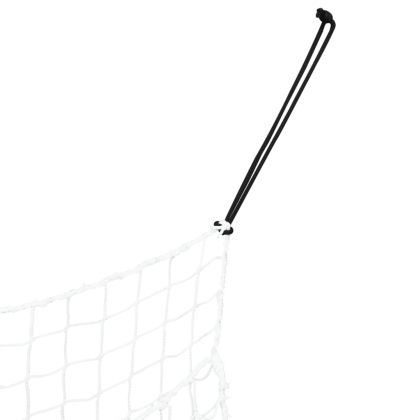 Мрежи за сено, 2 бр, правоъгълни, бели, 90x60 см, PP