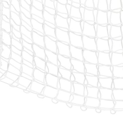 Мрежи за сено, 2 бр, правоъгълни, бели, 100x90 см, PP