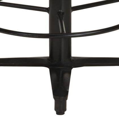 Бар табуретки, 2 бр, 66 см, мангово дърво масив