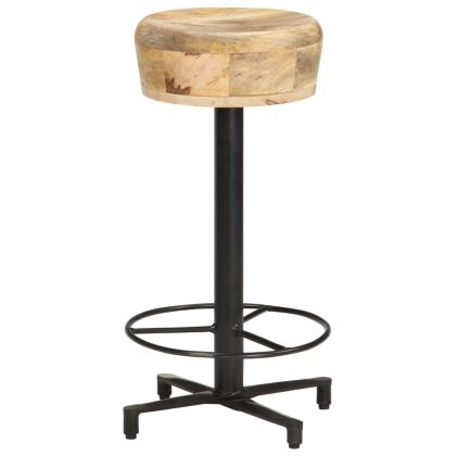 Бар табуретки, 2 бр, 66 см, мангово дърво масив