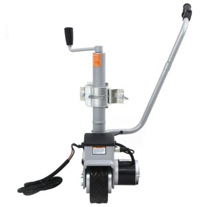 Алуминиево моторизирано опорно колело за ремарке 12 V 350 W