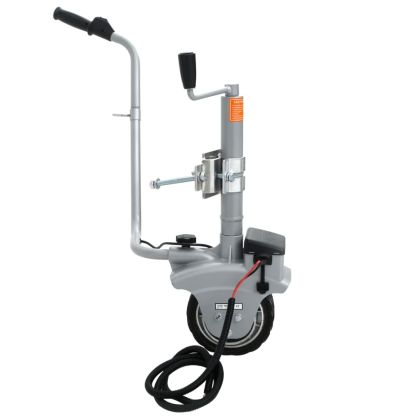 Алуминиево моторизирано опорно колело за ремарке 12 V 350 W