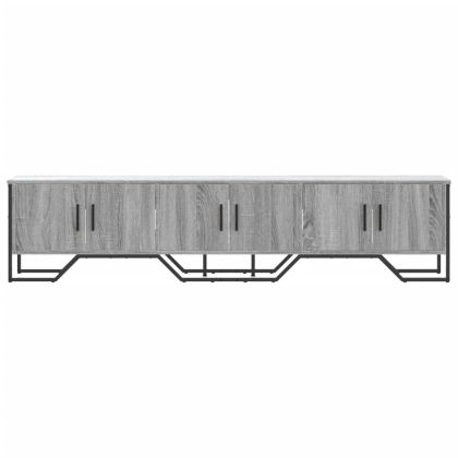 ТB шкаф, сив сонома, 180x34x41 см, инженерно дърво