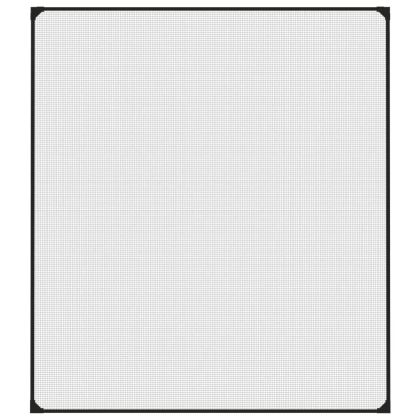 Магнитна мрежа против насекоми за прозорци, антрацит, 130x150см