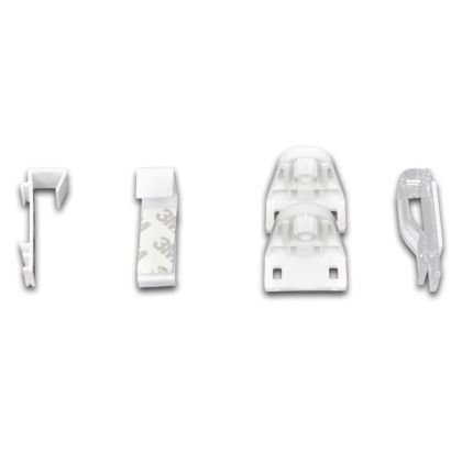 Щора "Зебра" 80 х 150 см, цвят бял