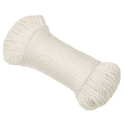 Работно въже бяло 3 мм 100 м полипропилен