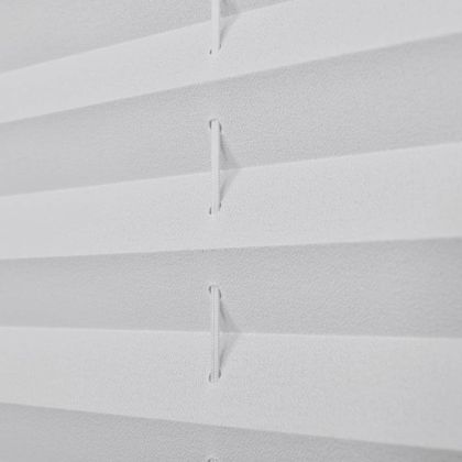 Плисирана щора 80 х 100 см, бяла