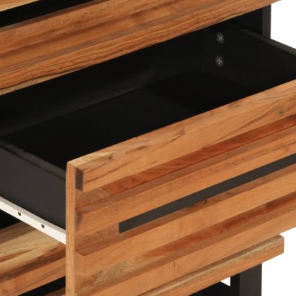 Нощно шкафче, 50x34x62 см, акация масив