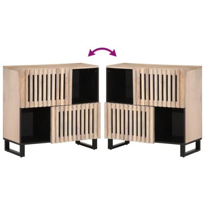 Бюфет, 80x34x75 см, мангово дърво масив