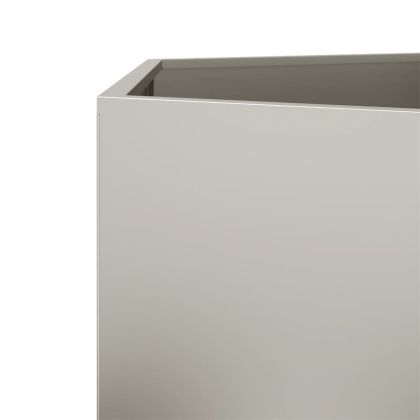 Градински кашпи 2 бр шестоъгълна 46x40x45см Изветряща стомана