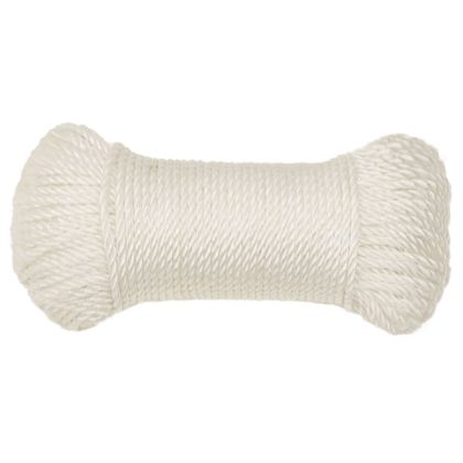 Работно въже бяло 6 мм 500 м полипропилен