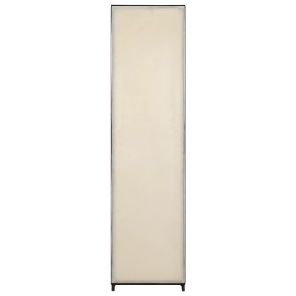 Гардероб с 4 отделения, кремав, 175x45x170 см