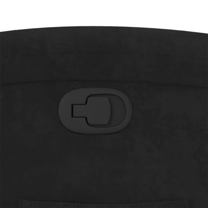 Изправящ наклоняем стол, черен, кадифе