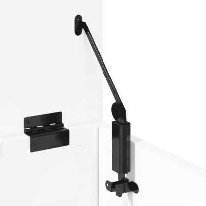 Кутия за съхранение, бяла, 30x35x35 см, инженерна дървесина