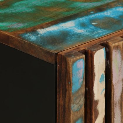 Шкаф за баня 38x34x58 см масивно акациево дърво