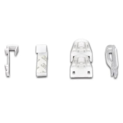 Щора "Зебра" 90 х 150 см, цвят бял