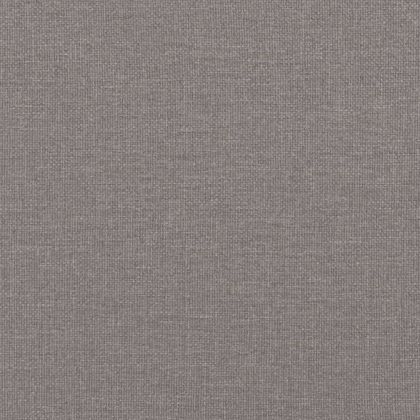 Боксспринг легло с матрак, таупе, 90x200 см, плат