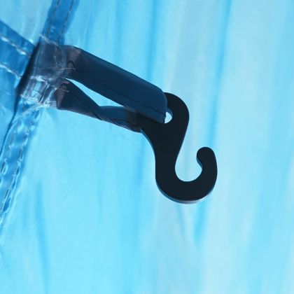 Къмпинг палатка типи, 5-местна, синя, водоустойчива