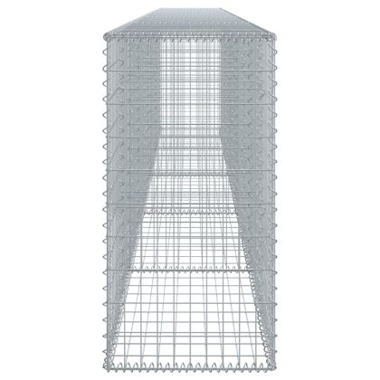 Габионна кошница с покритие, 500x50x100 см, поцинковано желязо